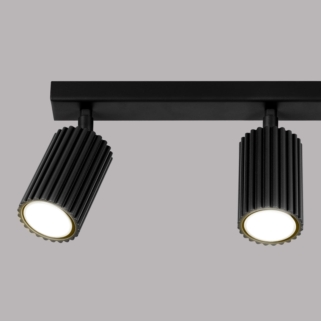 Plafoniera KARBON 3L negru