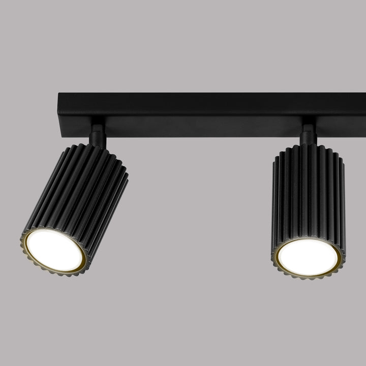 Plafoniera KARBON 3L negru