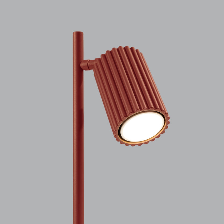 Lampa de masa KARBON ocru rosu