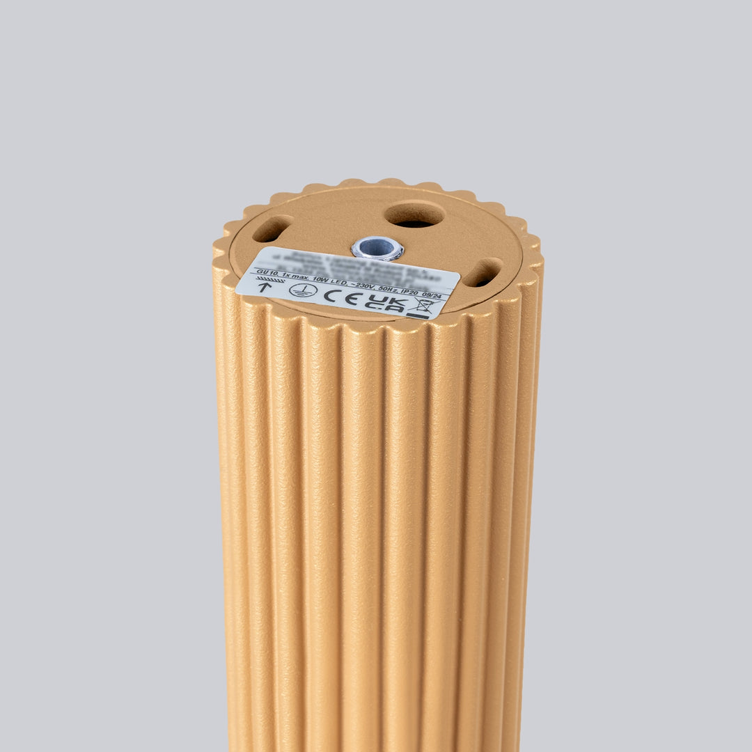 Spot aplicat KARBON 60 auriu