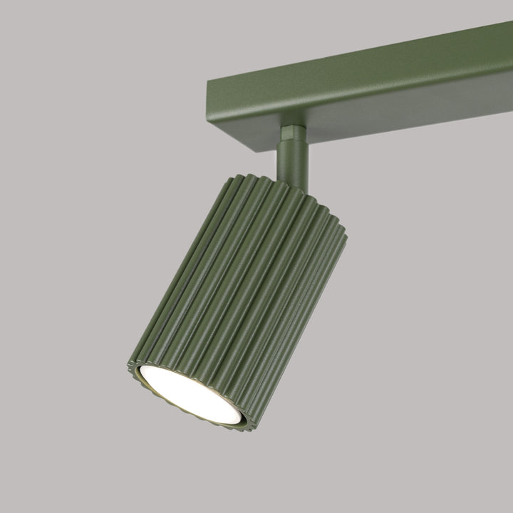 Plafoniera KARBON 2 verde masliniu
