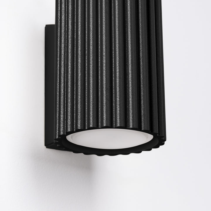 Lampa de perete KARBON 10 negru