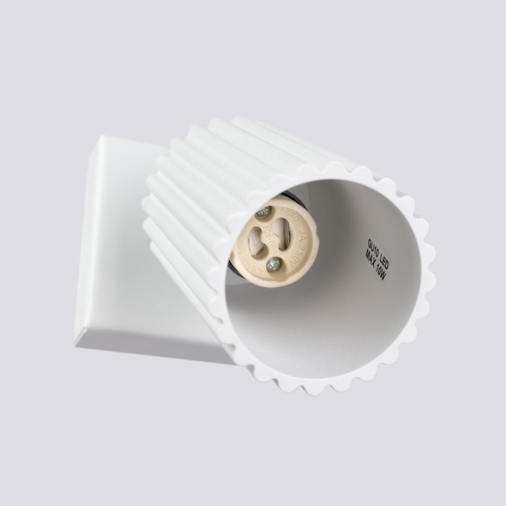 Lampa de perete KARBON alb