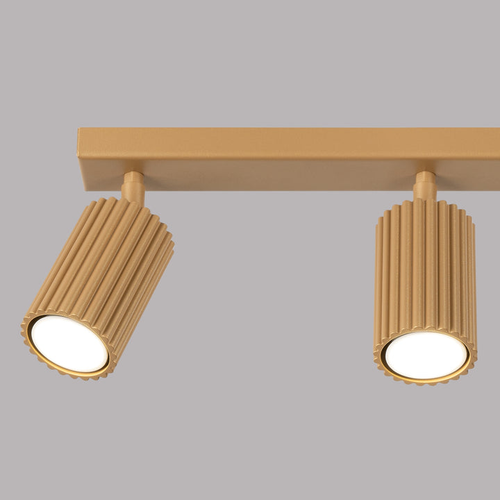 Plafoniera KARBON 3L auriu