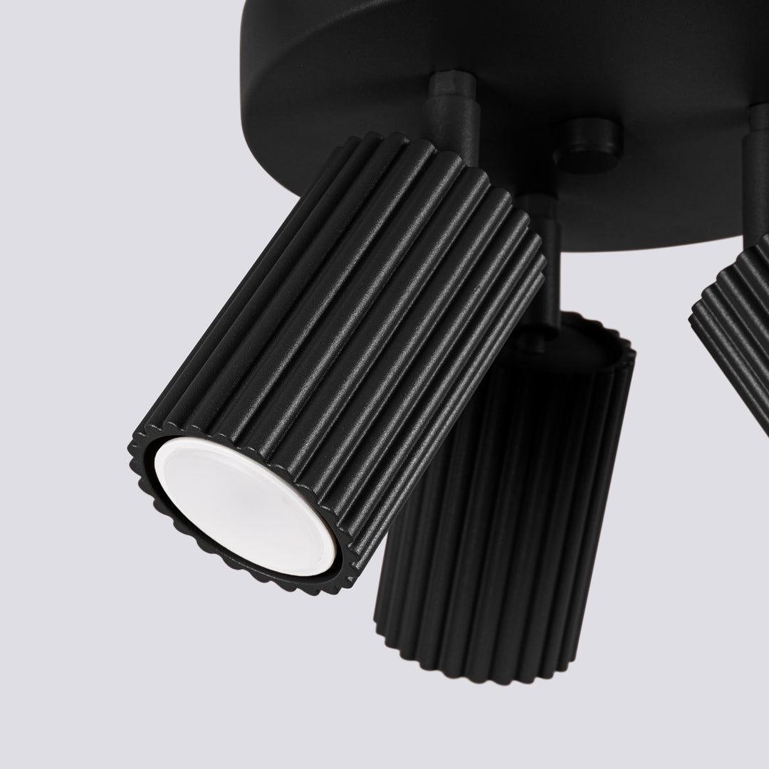 Plafoniera KARBON 3P negru