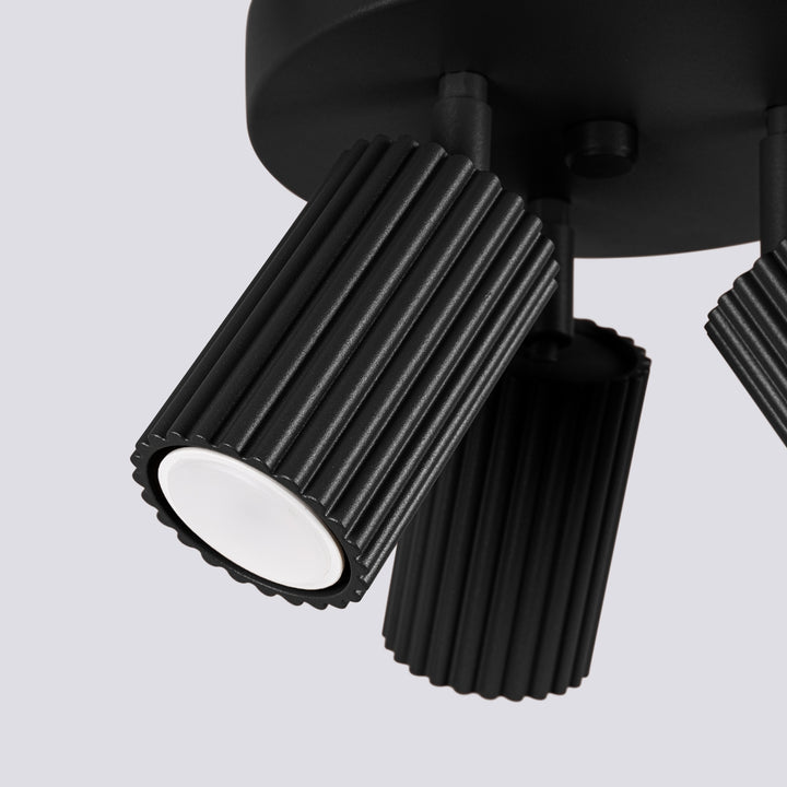 Plafoniera KARBON 3P negru