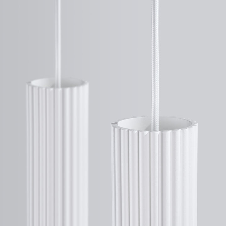 Lampa suspendata KARBON 2 alb