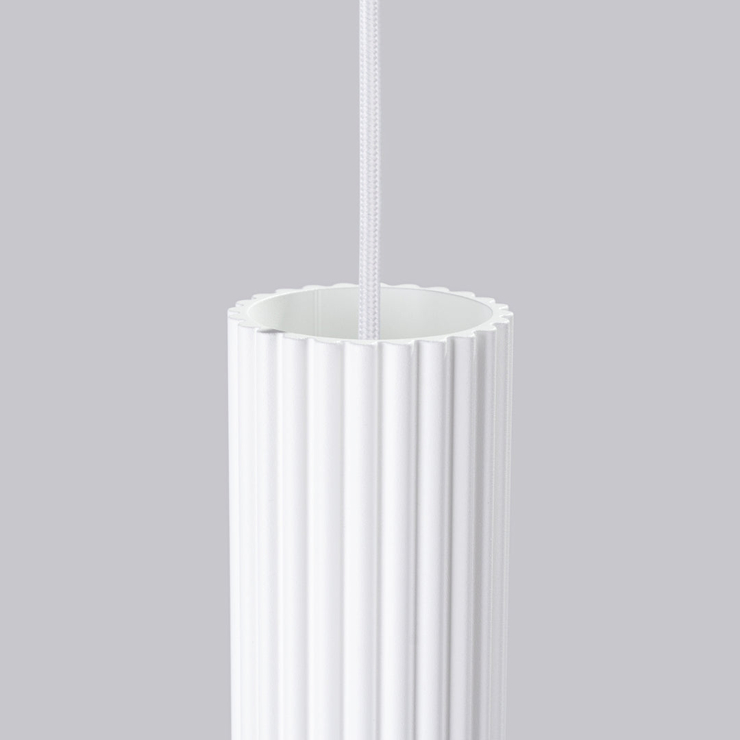 Lampa suspendata KARBON 3P alb