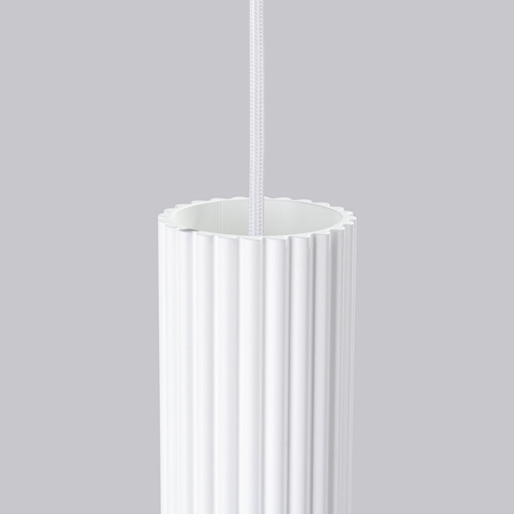 Lampa suspendata KARBON 3P alb