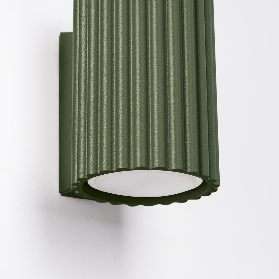 Lampa de perete KARBON 10 verde masliniu