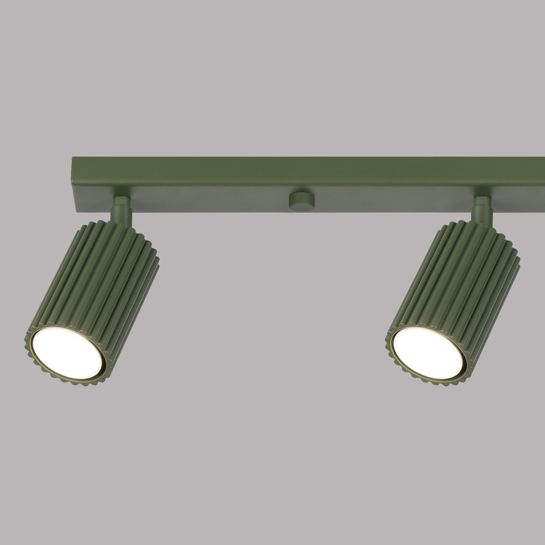 Plafoniera KARBON 4L verde masliniu