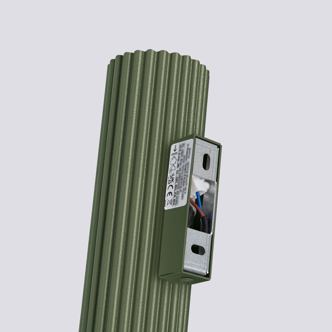 Lampa de perete KARBON 20 verde masliniu