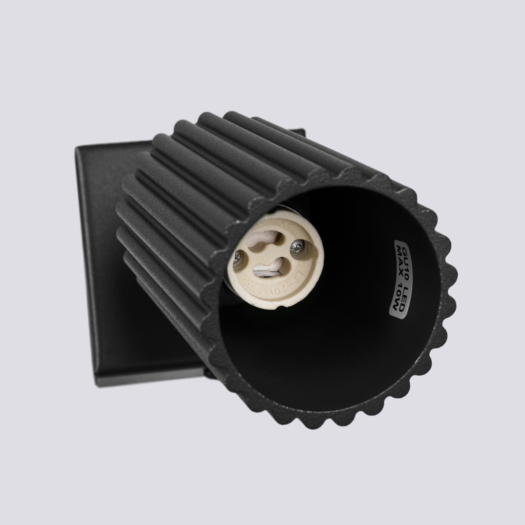 Lampa de perete KARBON negru