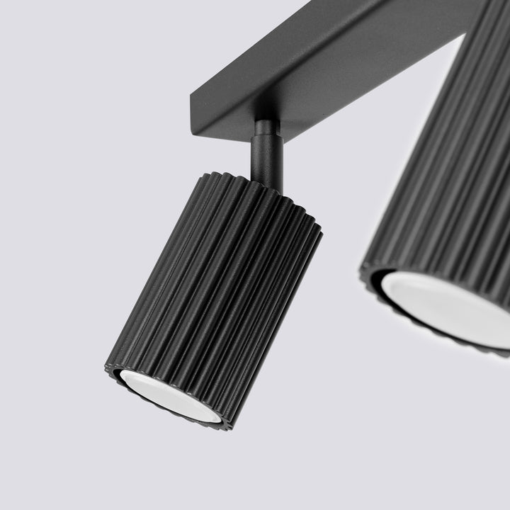 Plafoniera KARBON 3L negru