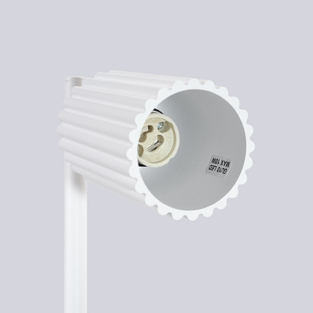 Lampa de masa KARBON alb