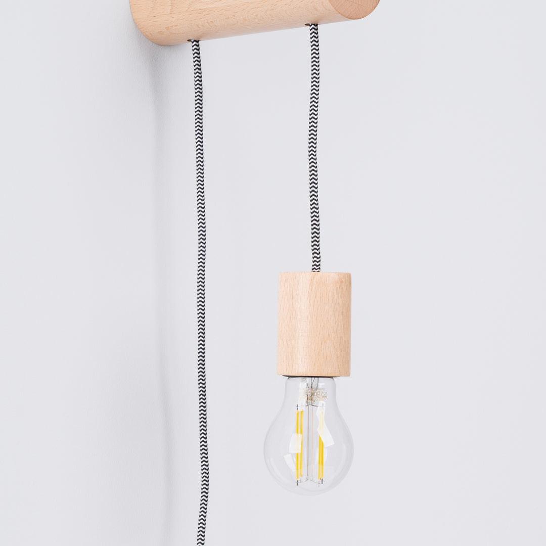 Lampa de perete NIMBI E27 cu intrerupator