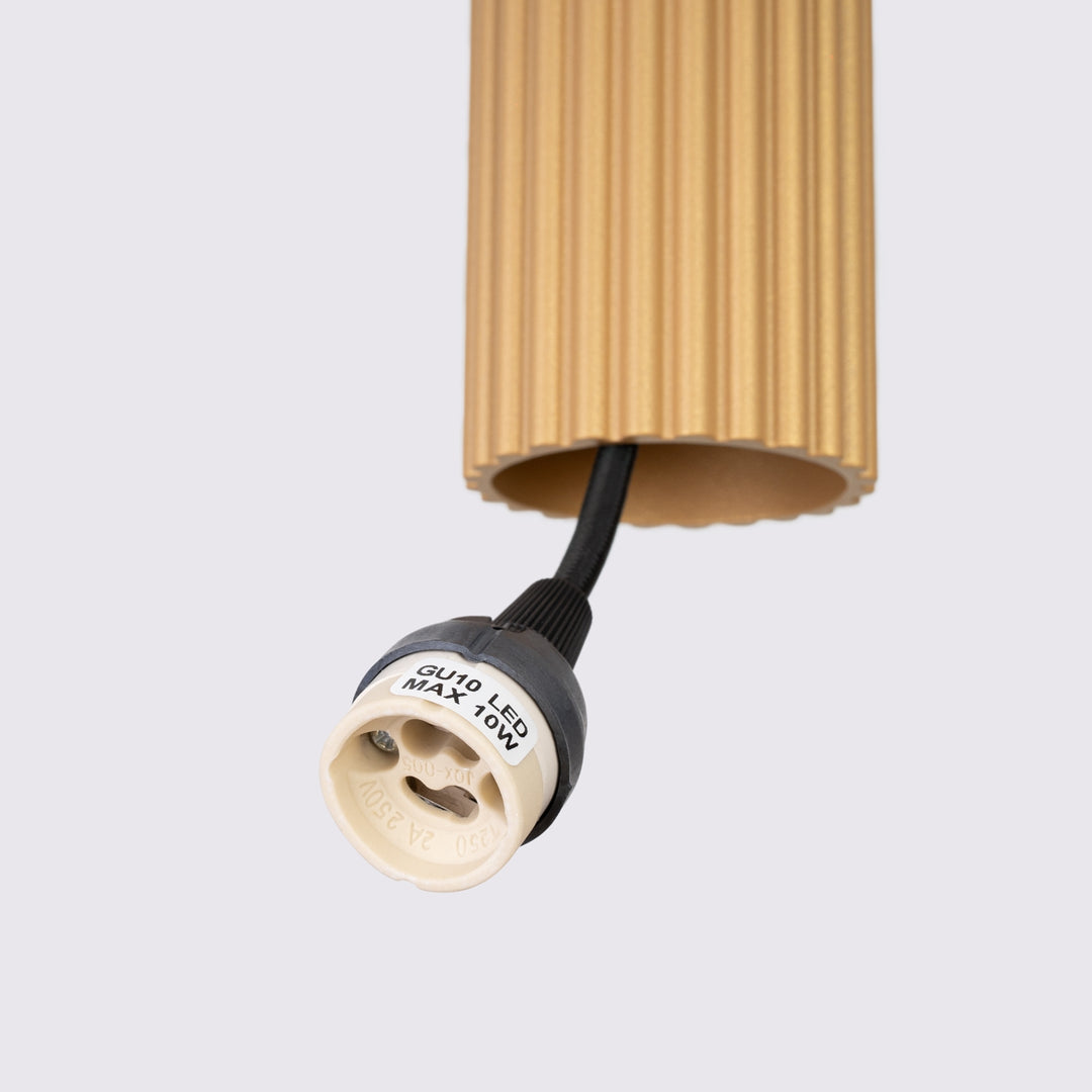 Lampa suspendata KARBON 3P aur