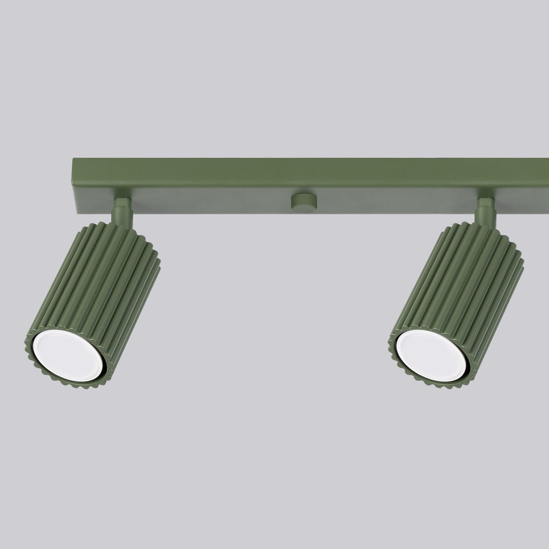 Plafoniera KARBON 4L verde masliniu