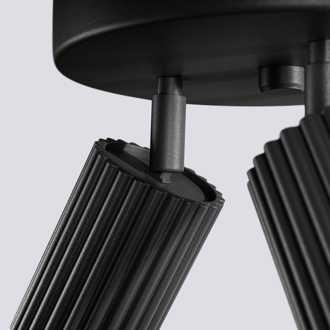 Plafoniera KARBON 3P negru