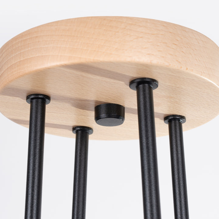 Candelabru TIMBO 4 negru