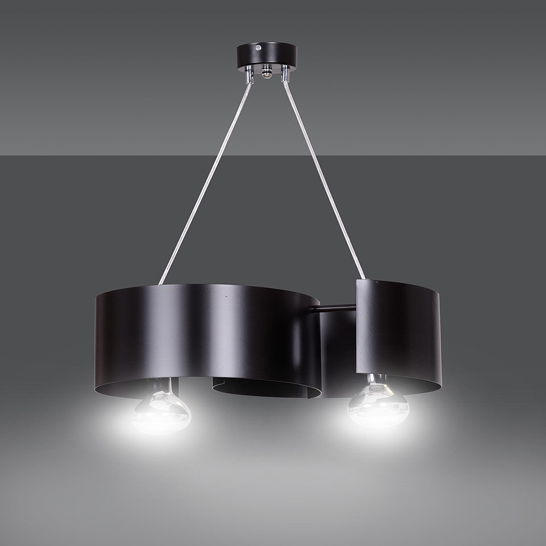 Lustra suspendata VIXON 2 neagra