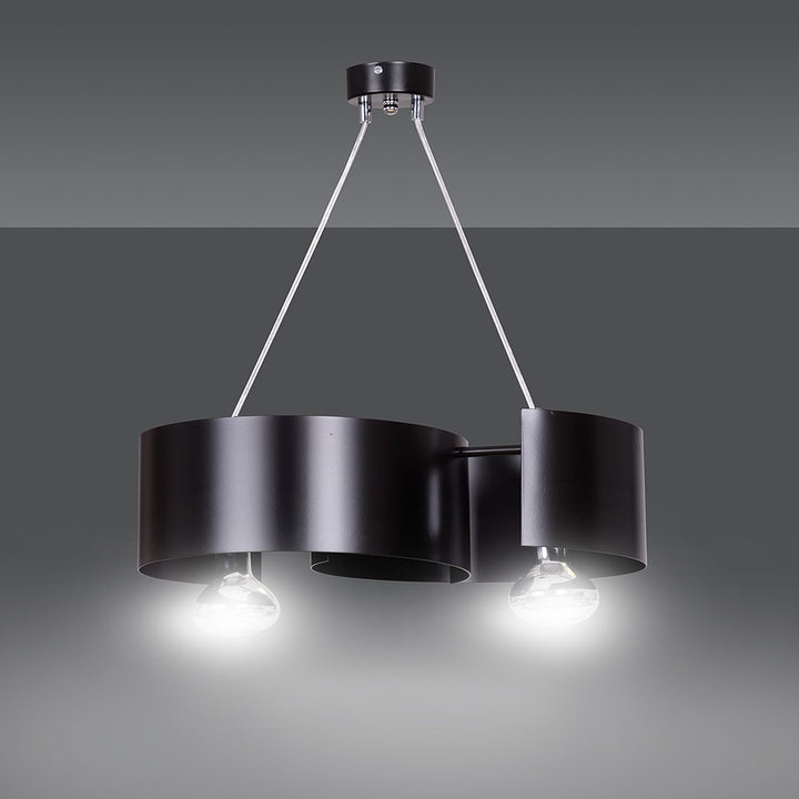 Lustra suspendata VIXON 2 neagra