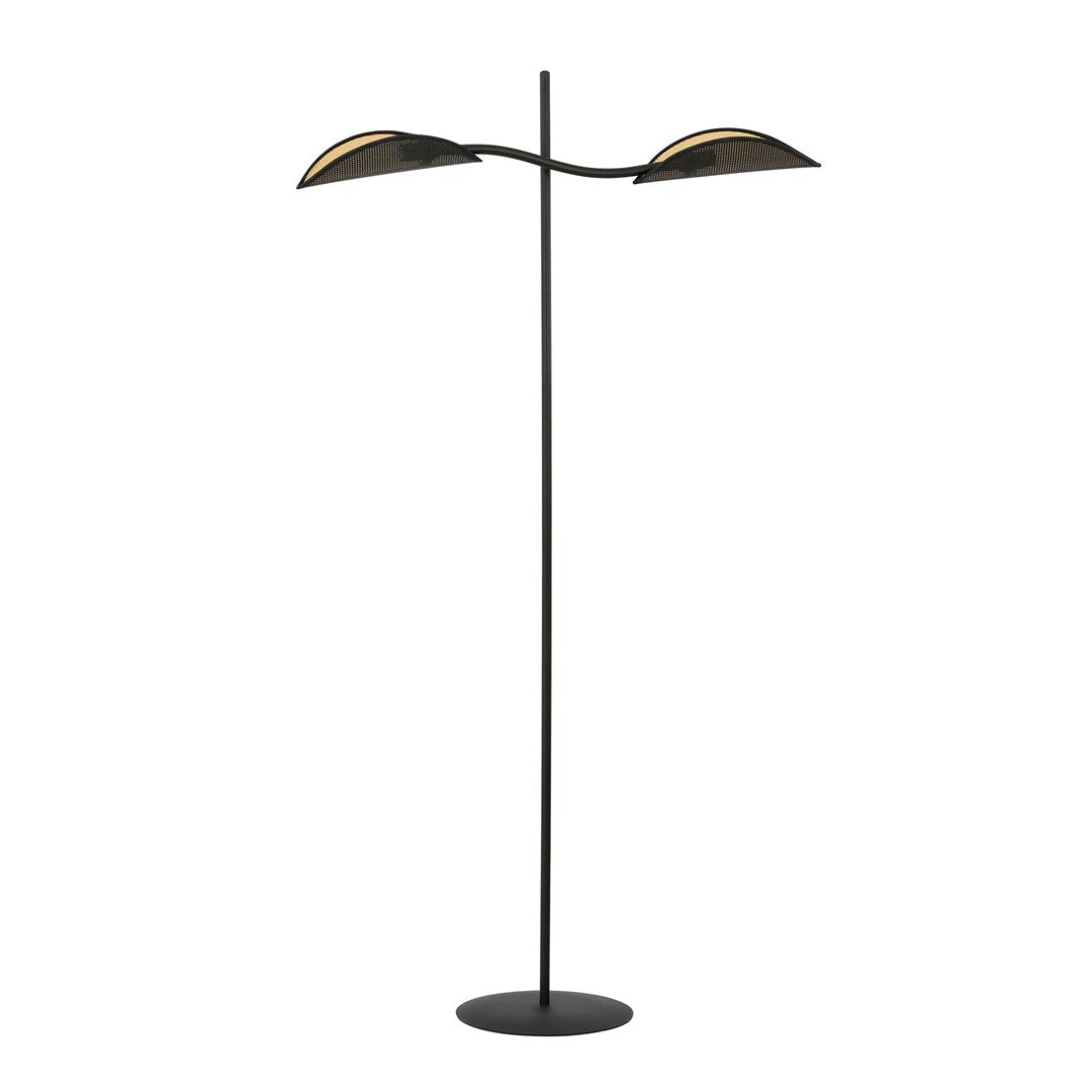 Lampa de podea LOTUS LP2 BLACK/GOLD