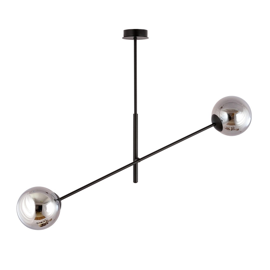 Lustra LINEAR 2 neagra/grafit