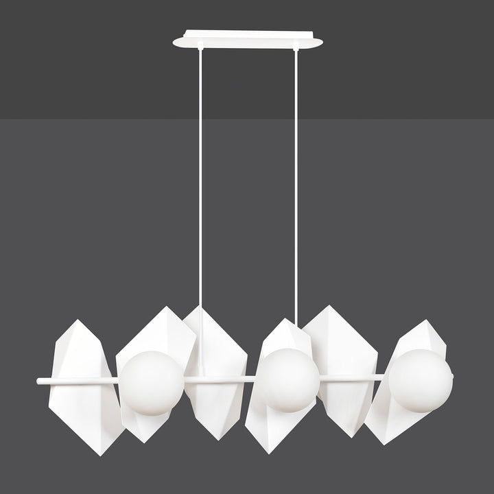 Lustra suspendata DRIFTON 6 alba