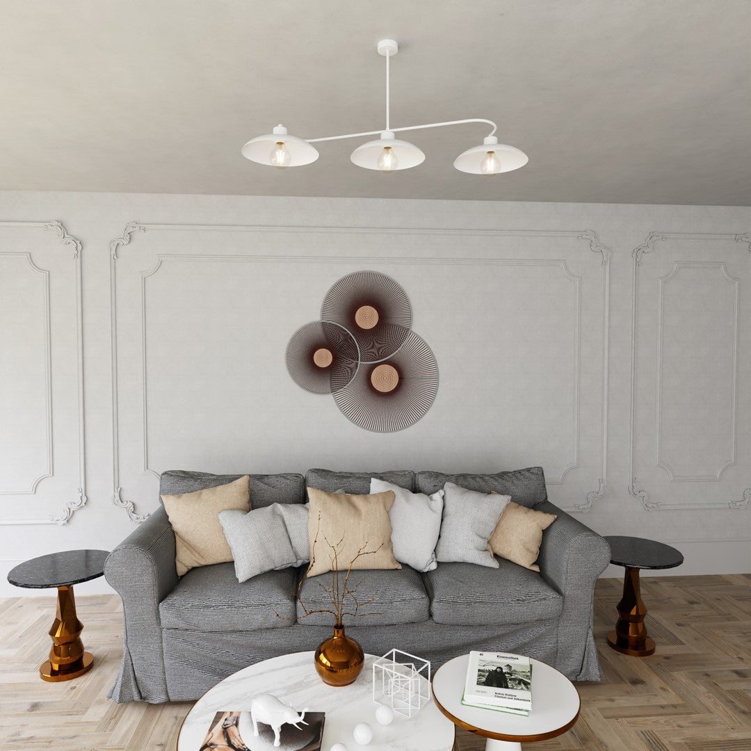 Lustra FOSTER 3 alba