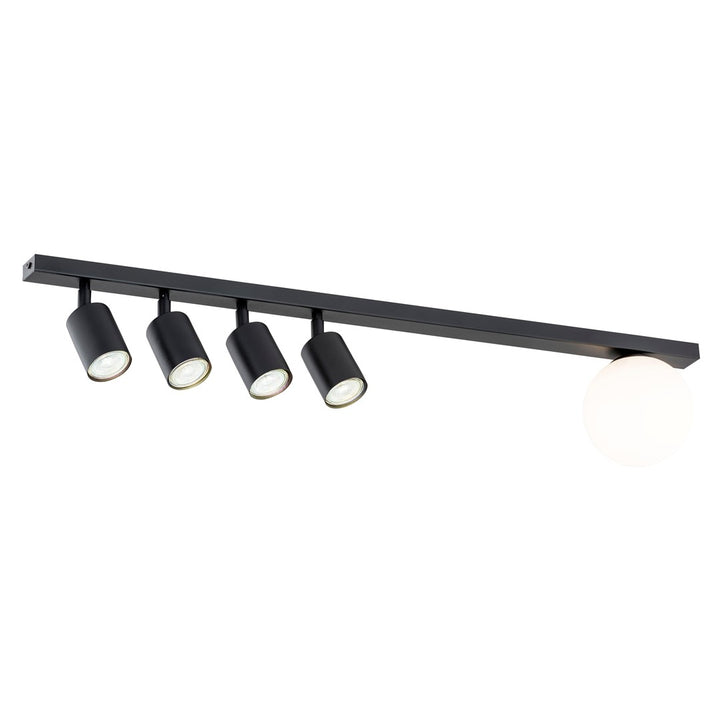 Plafoniera BASTER 5 neagra