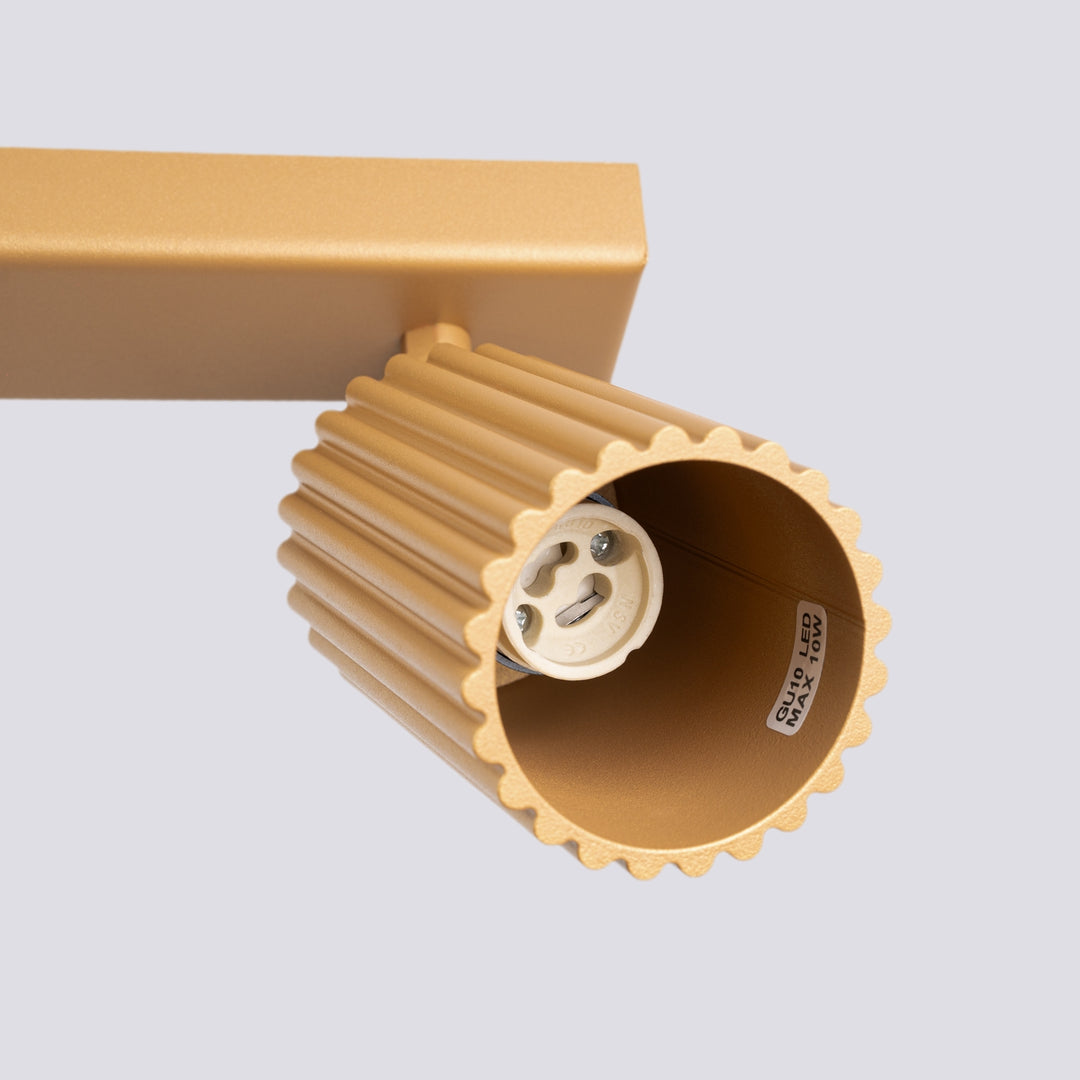 Plafoniera KARBON 6L auriu