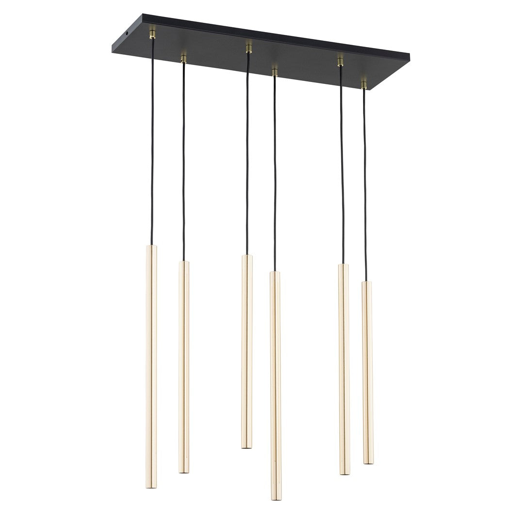 Lustra suspendata SELTER 6 auriu