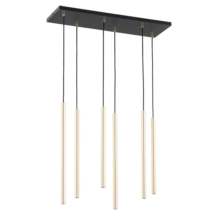 Lustra suspendata SELTER 6 auriu