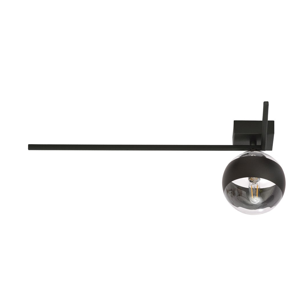 Plafoniera IMAGO 1F cu dunga neagra