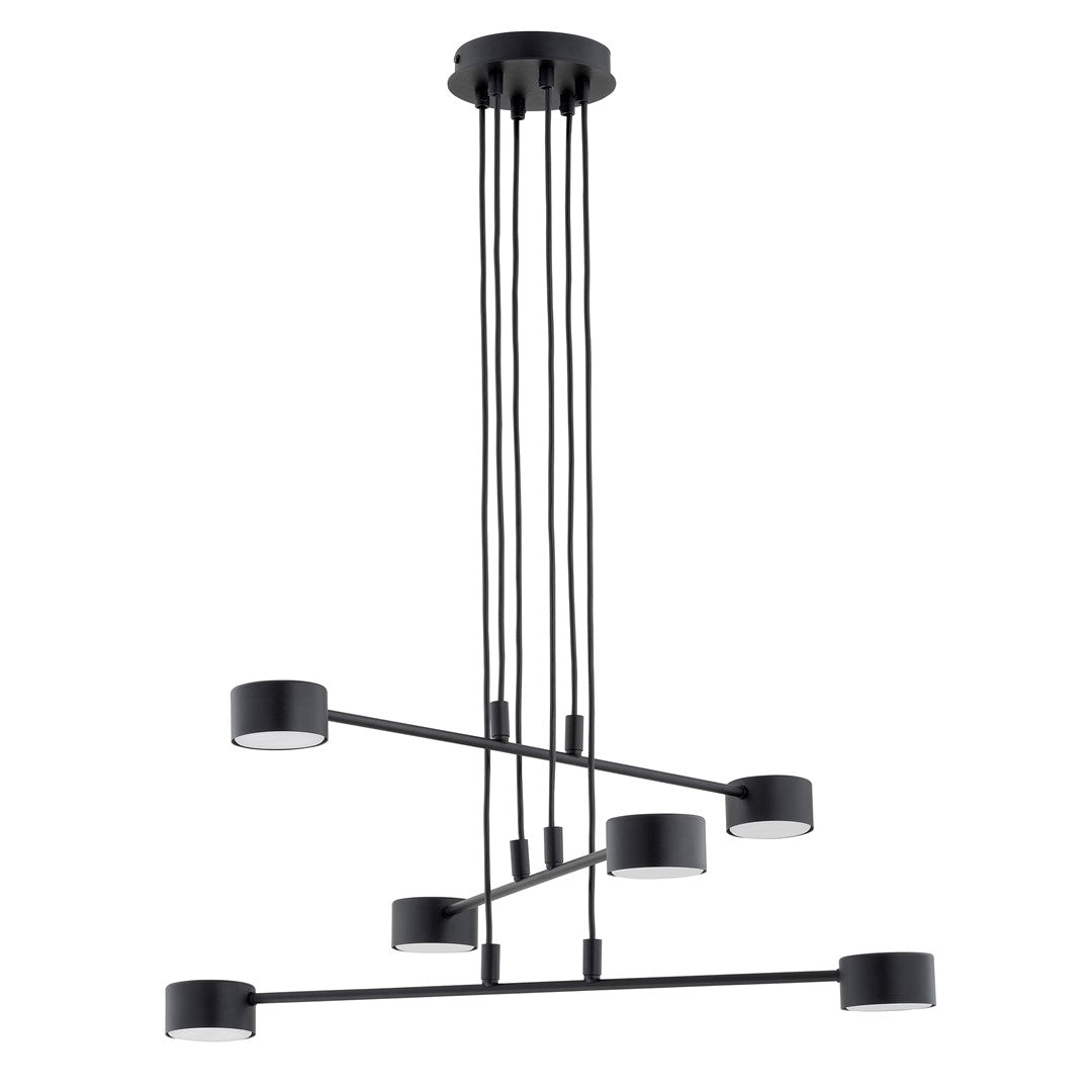 Lustra suspendata MODUS 6 neagra