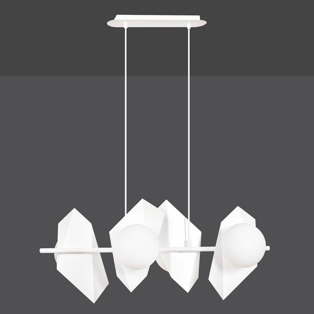 Lustra suspendata DRIFTON 4 alba