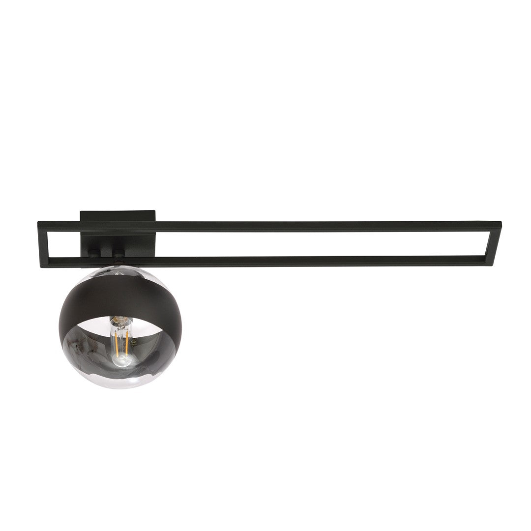 Plafoniera IMAGO 1C cu dunga neagra