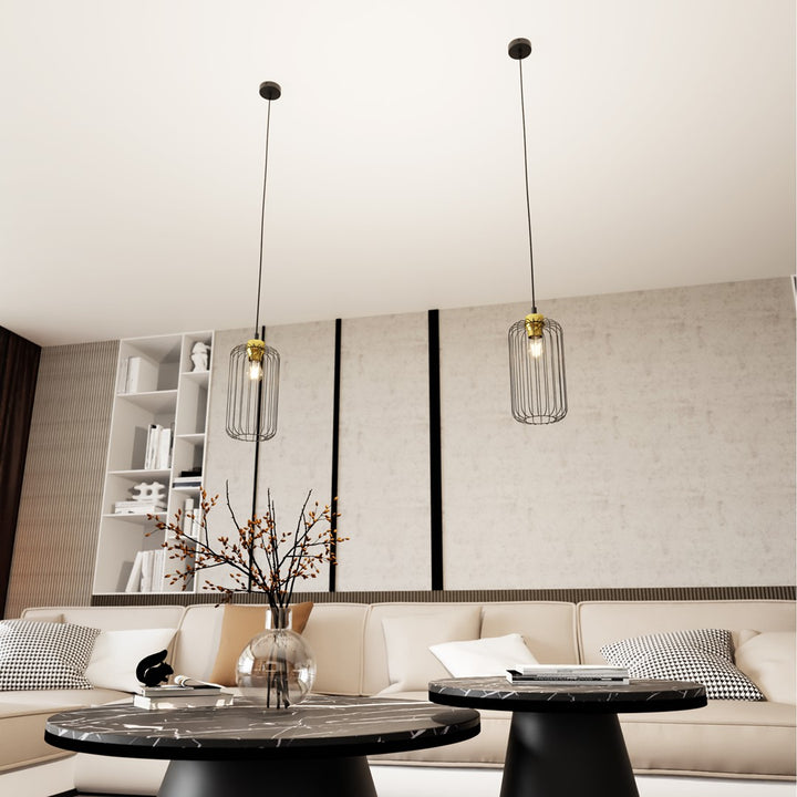 Pendul VANDER 1 negru cu auriu