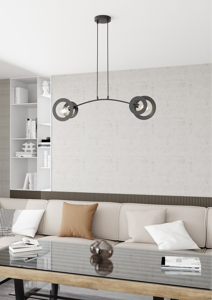 Lustra suspendata EUFORIA 2 neagra