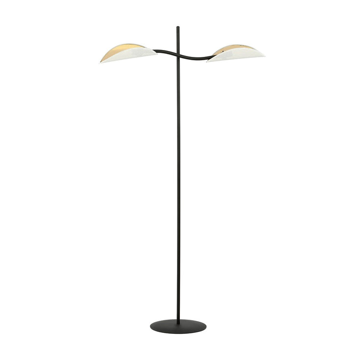 Lampa de podea LOTUS LP2 WHITE/GOLD