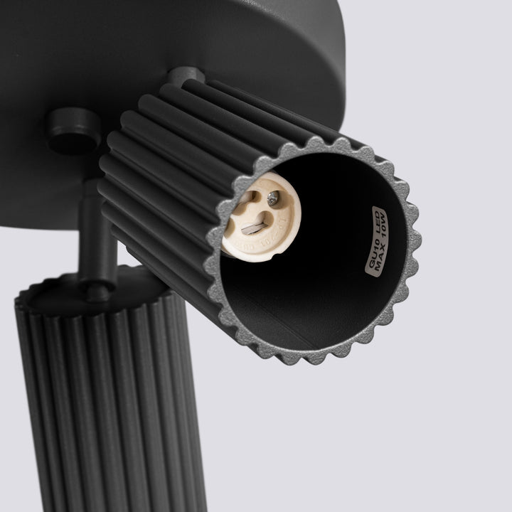 Plafoniera KARBON 3P negru