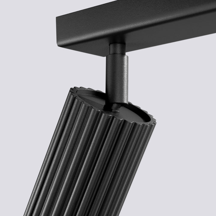 Plafoniera KARBON 6L negru