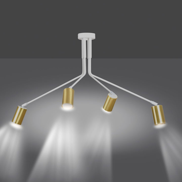 Lustra cu 4 lumini VERNO 4 WHITE