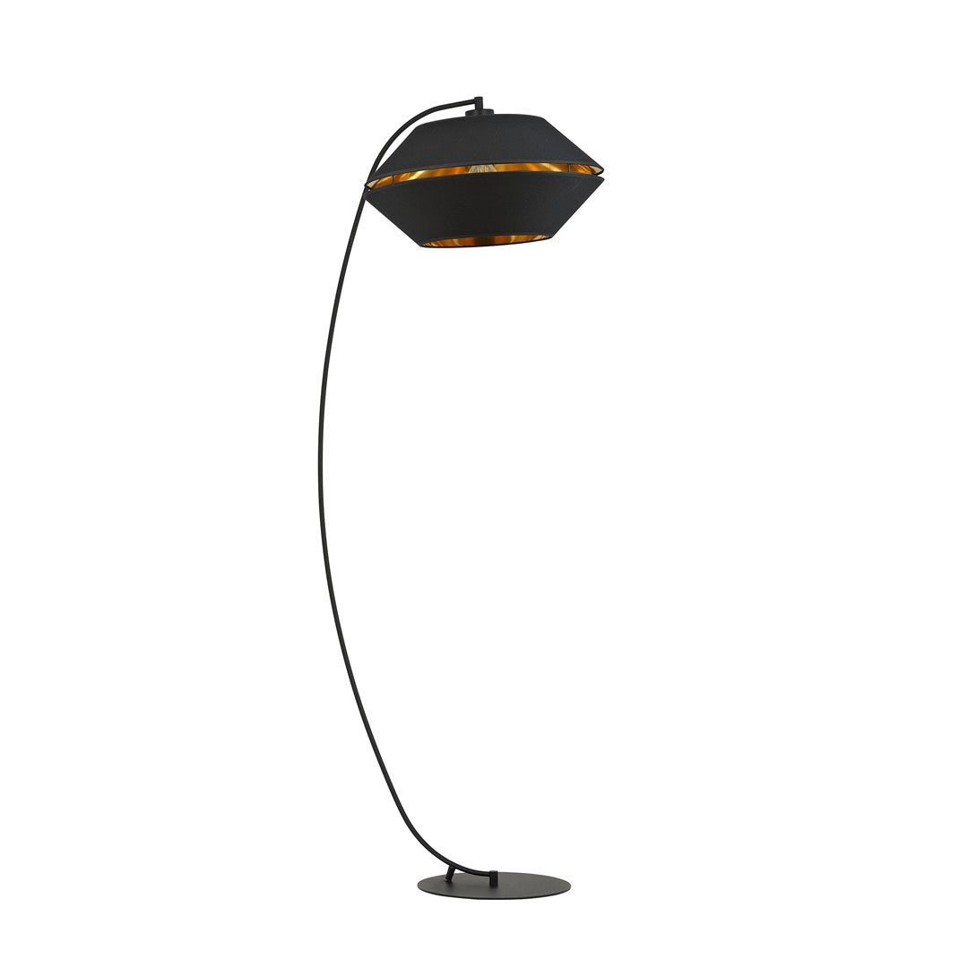 Lampa de podea PIANO LP BLACK/GOLD