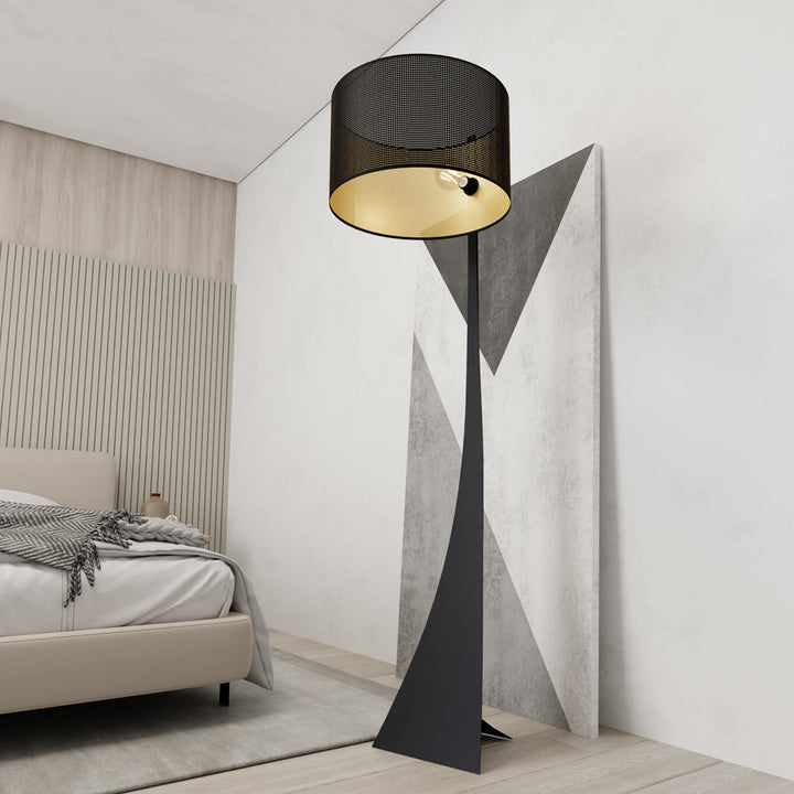 Lampa de podea ESTRELLA LP1 BLACK/GOLD