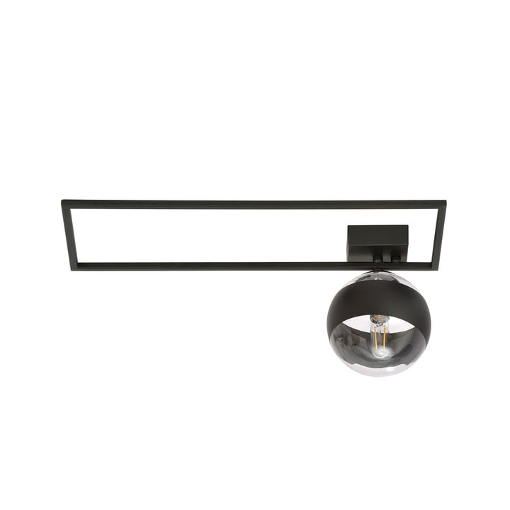 Plafoniera IMAGO 1A cu dunga neagra