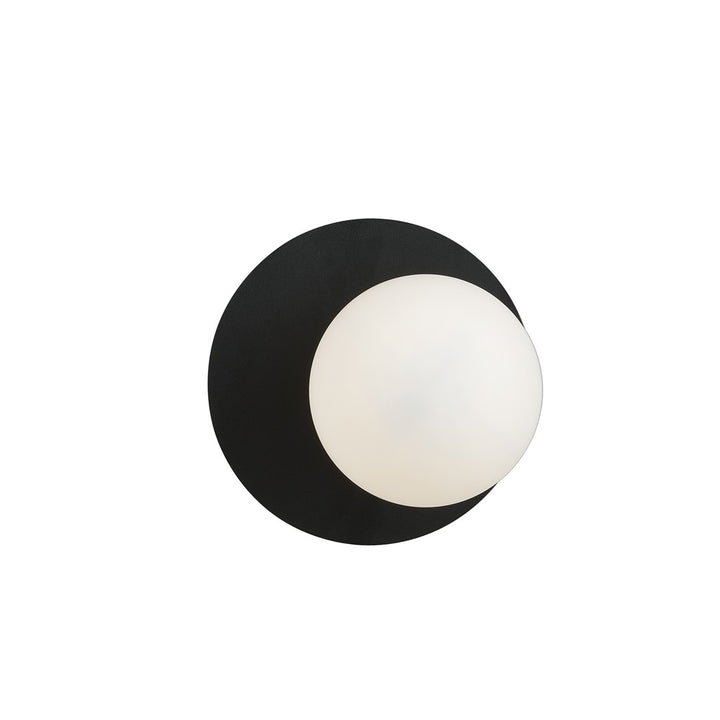 Aplica de perete OSLO K1 neagra-opal