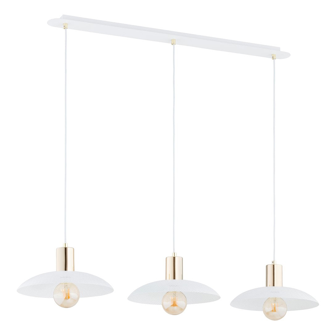 Lustra suspendata SPIRIT 3 alba