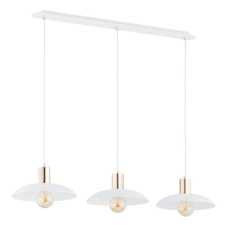 Lustra suspendata SPIRIT 3 alba